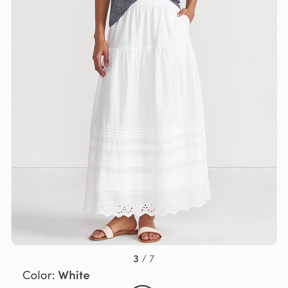 Lands End Sebastian dupe skirt